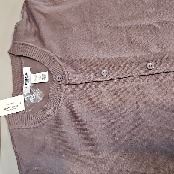 RSQ Womens Crewneck Button Cardigan, SMALL, NWT - Picture 9 of 9
